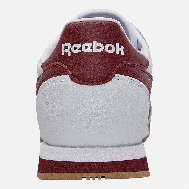 Reebok Campio XT Trainers White/Classic Burgundy/Gum