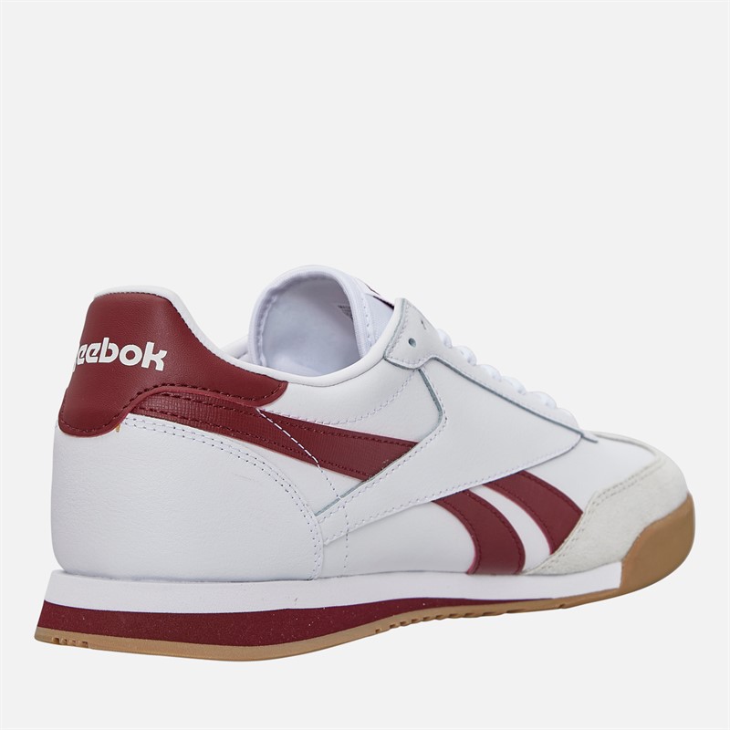 Reebok Campio XT Trainers White/Classic Burgundy/Gum