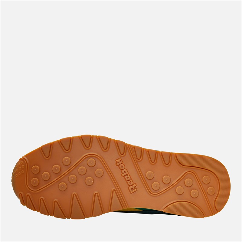 Reebok Mens Classic Nylon Trainers Glen Green/Forest