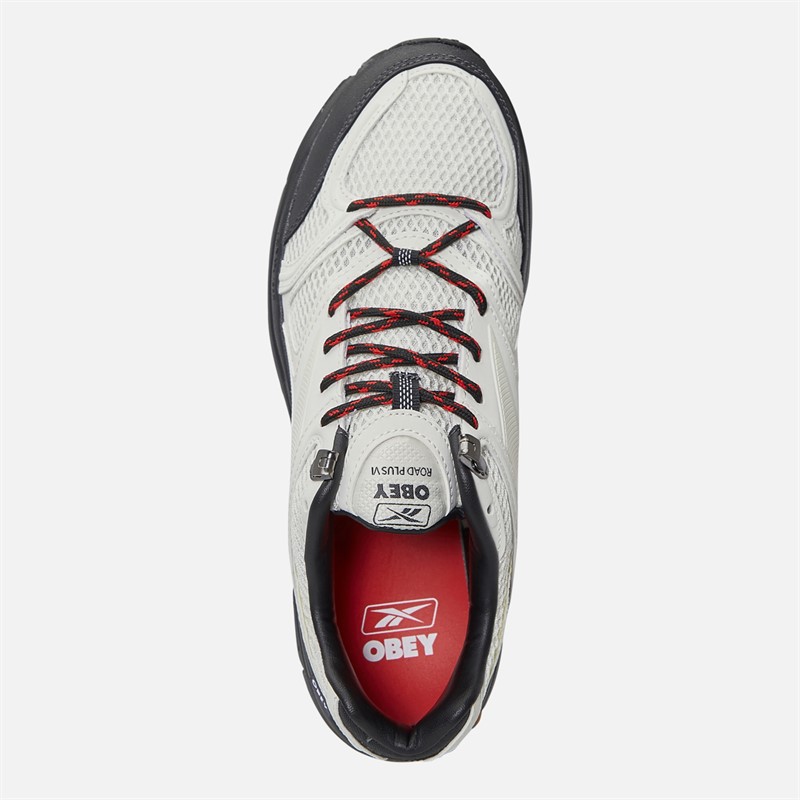 Reebok X Obey Premier Road Plus VI Trainers Chalk/Black/Red