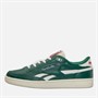Reebok Club C Revenge Vintage Trainers Dark Green/Chalk/Neon Cherry