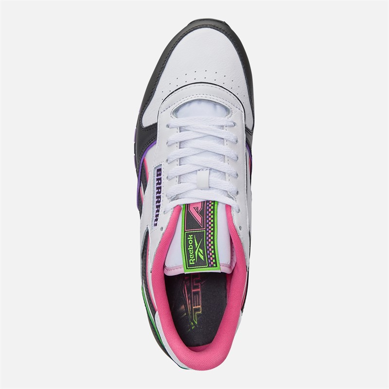 Reebok X Anuel AA Classic Leather 'Soy Leyenda' Trainers Black/White/Pink
