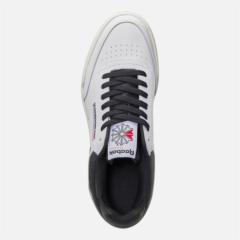 Reebok Club C Megacourt Trainers White/Chalk/Black