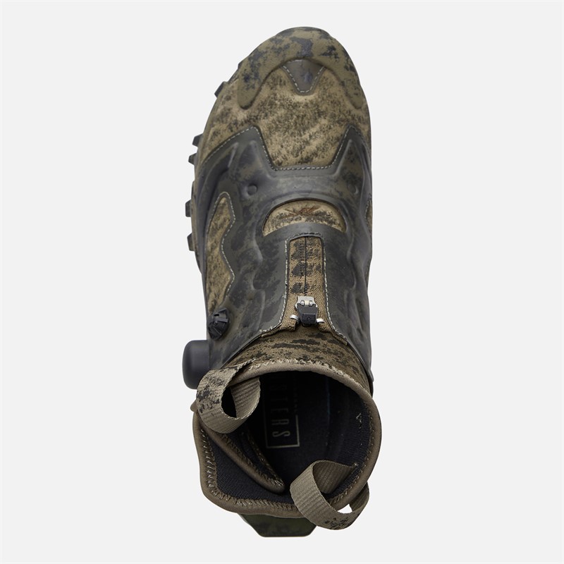 Reebok X Universal Monsters Instapump Fury 94 Mid 'Creature From The Black Lagoon' Trainers Green/Green/Black