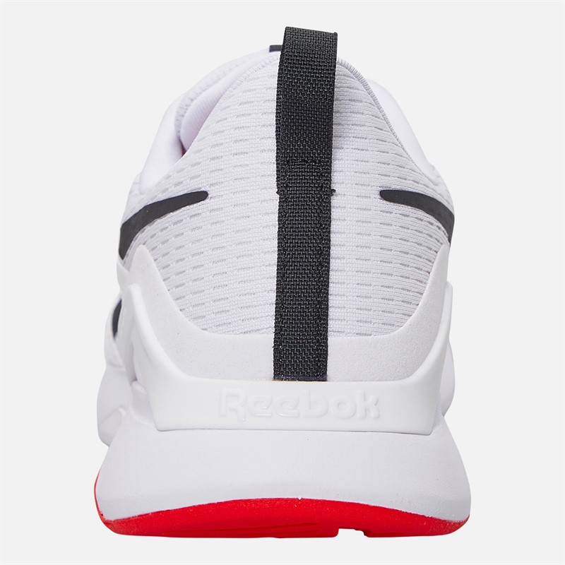 Reebok Mens Nanoflex TR 2 Training Shoes White/Black/Energy Red