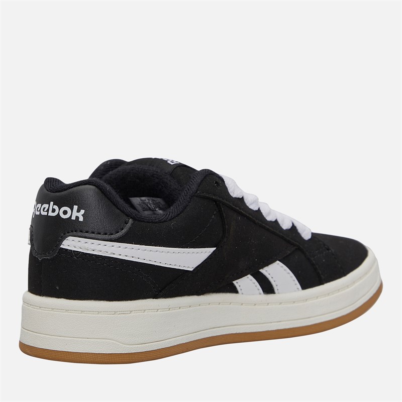 Reebok Kids Retro Mega Trainers Black/White/Gum