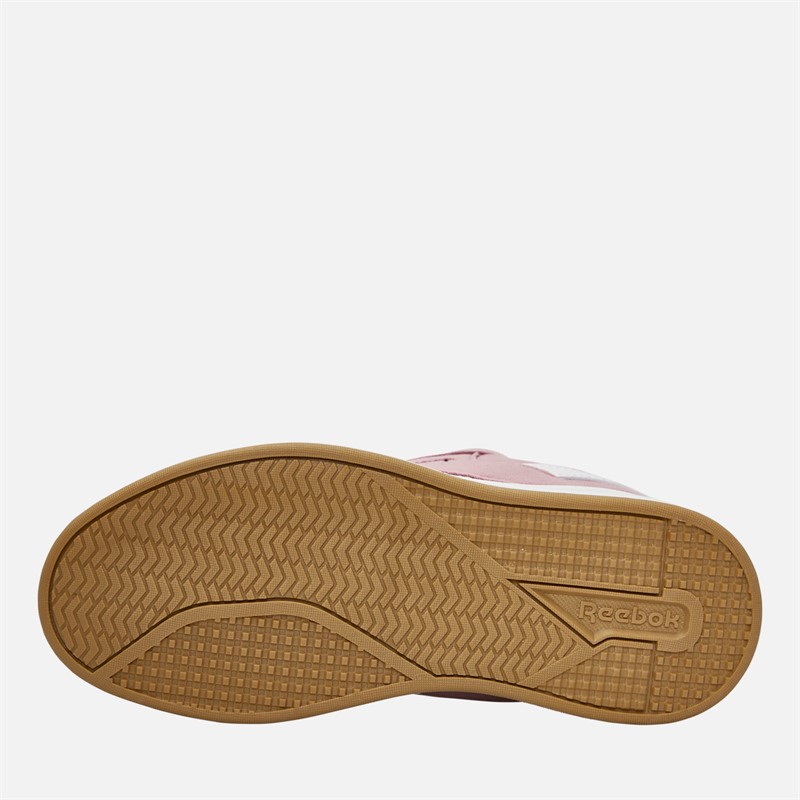 Reebok Junior Girls Retro Mega Trainers Dusty Rose/White/Gum