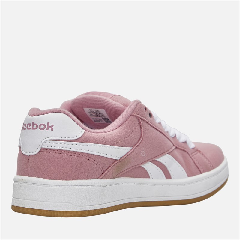 Reebok Junior Girls Retro Mega Trainers Dusty Rose/White/Gum