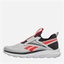 Reebok Junior Boys Lite Spinner Neutral Running Shoes Washed Black/Grey/Energy Red