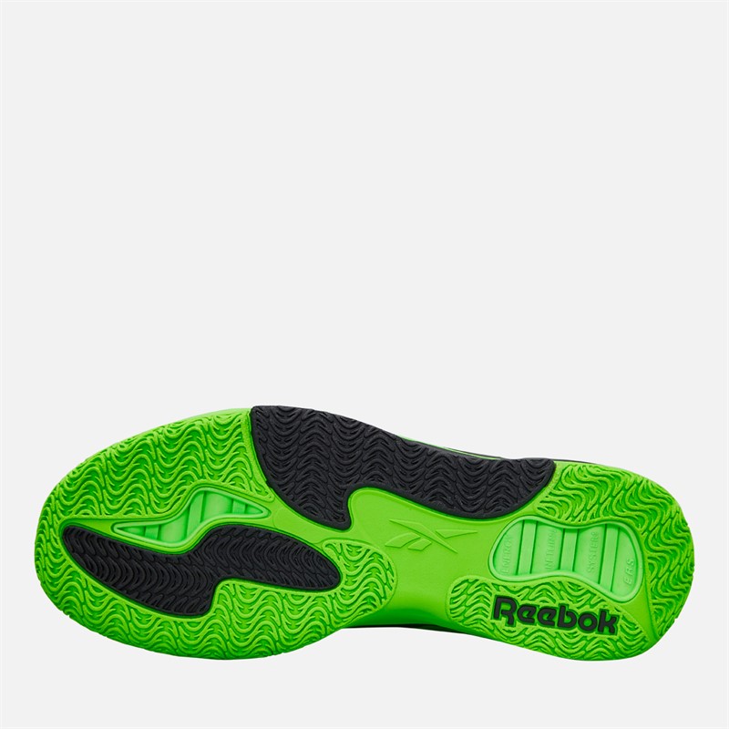 Reebok Engine A Basketball Shoes Solar Lime/Solar Lime/Black