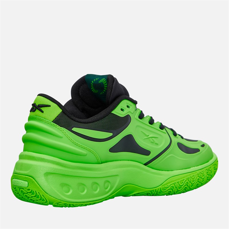 Reebok Engine A Basketball Shoes Solar Lime/Solar Lime/Black
