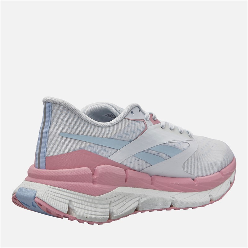 Reebok Womens Floatzig Symmetros Neutral Running Shoes Moon/Dusty Rose/Y2K Blue
