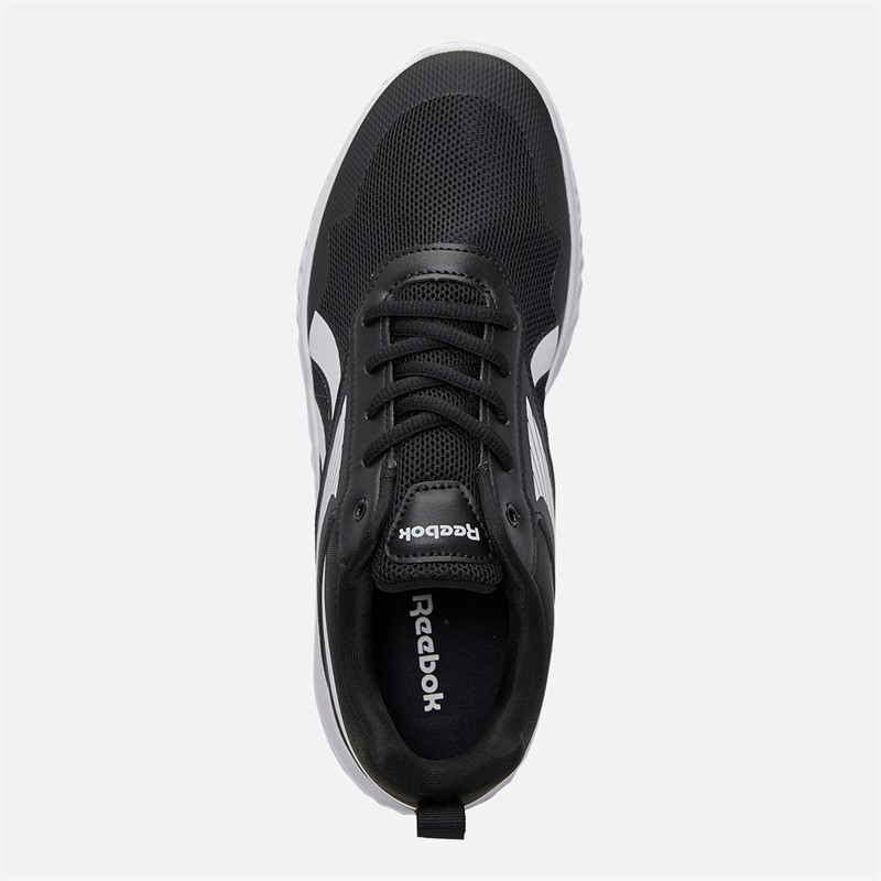 Reebok Junior Rush Runner 5 Neutral Running Shoes Black/Black/White