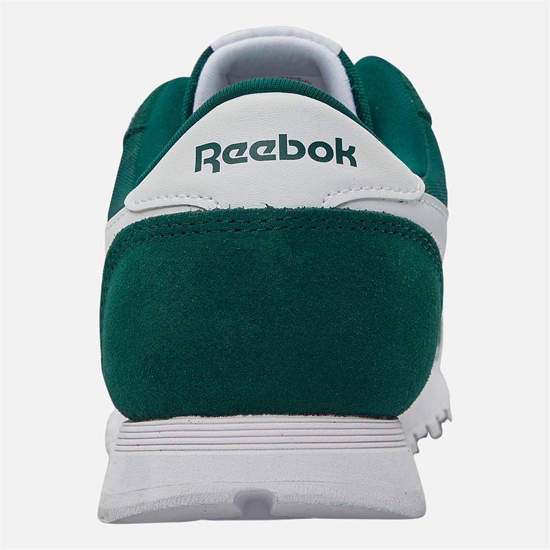 Reebok Junior Classic Nylon Trainers Metal Green/White/Metal Green Metalgreen/White/Metal Green