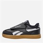 Reebok Infant Smash Edge Hook And Loop Trainers Black/White/Gum