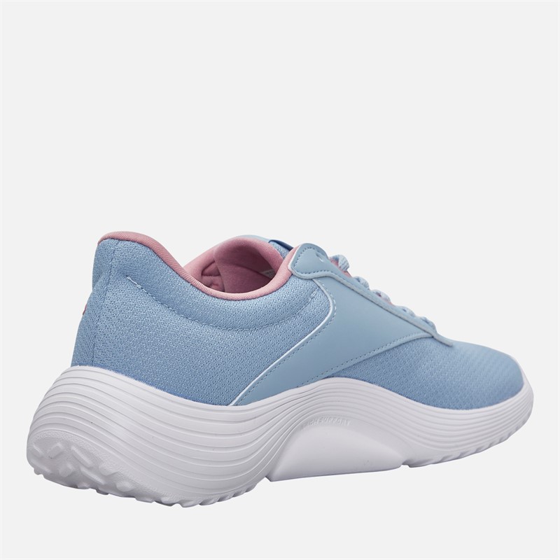 Reebok Womens Lite 4 Neutral Runnning Shoes Y2K Blue/Mist Grey/Dusty Rose