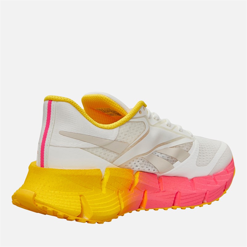Reebok Womens FloatZig 1 Neutral Running Shoes Chalk/Sand/Atomic Pink