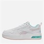 Reebok Girls Royal Prime Step N Flash Trainers White/Frosted Berry/Glitch Aqua