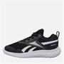 Reebok Kids Rush Runner 5 Elastic Lace Neutral Running Shoes Black/Black/White