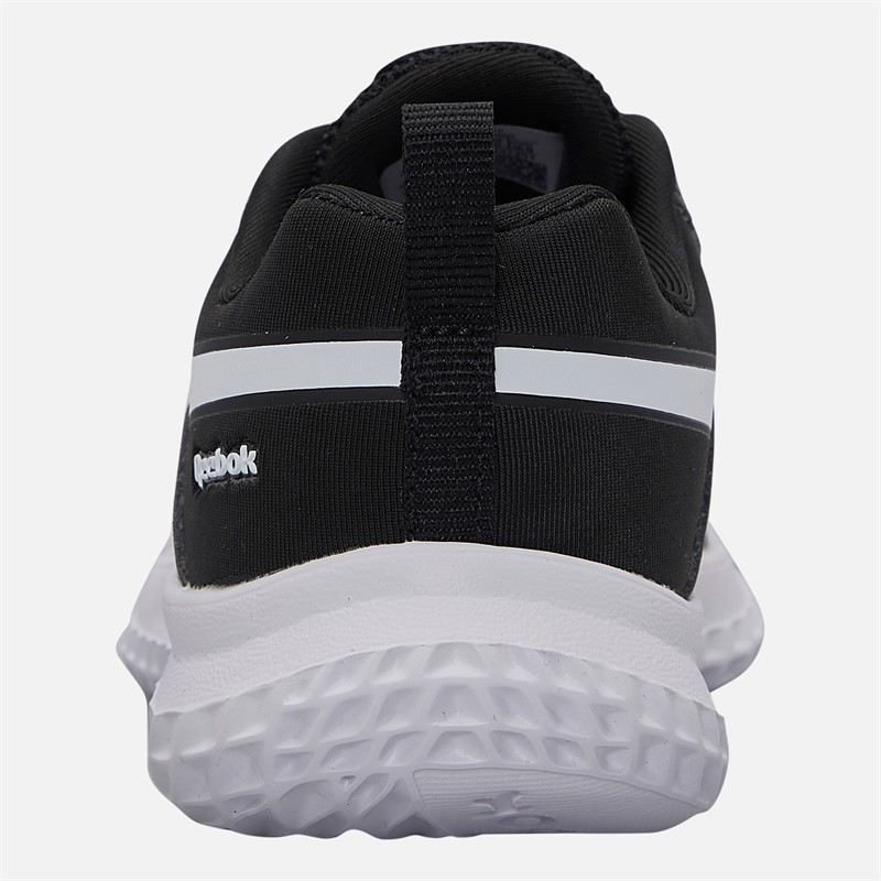 Reebok Kids Rush Runner 5 Elastic Lace Neutral Running Shoes Black/Black/White