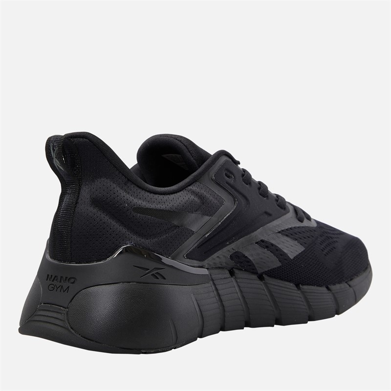 Reebok Mens Nano Gym Training Shoes Black/Black/Black