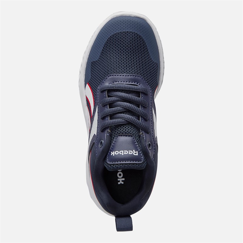 Reebok Junior Rush Runner 5 Neutral Running Shoes Vector Navy/White/Vector Red