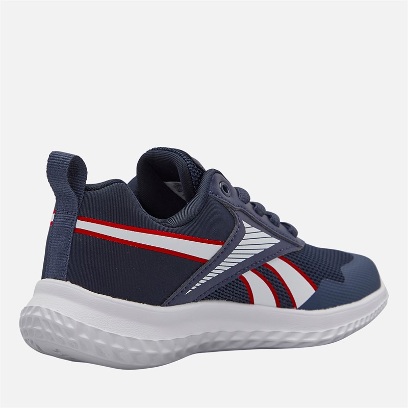 Reebok Junior Rush Runner 5 Neutral Running Shoes Vector Navy/White/Vector Red