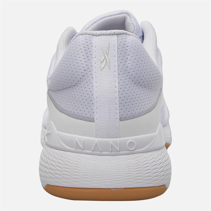 Reebok Womens Nano X5 Training Shoes White/Barely Grey/Reebok Gum