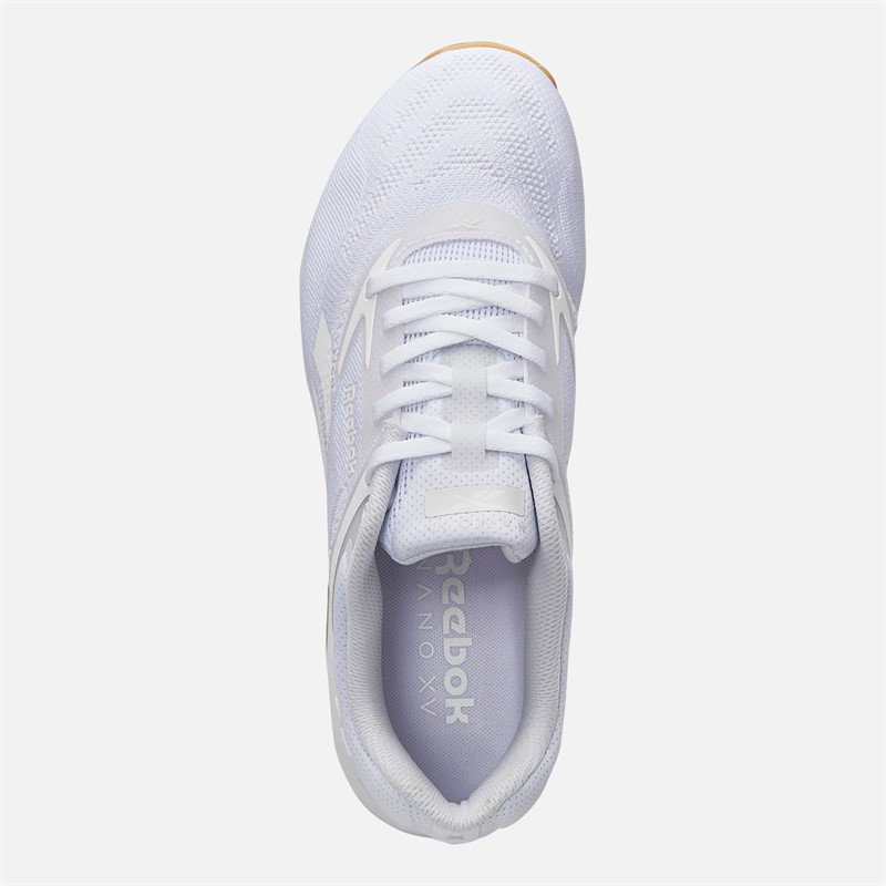 Reebok Womens Nano X5 Training Shoes White/Barely Grey/Reebok Gum