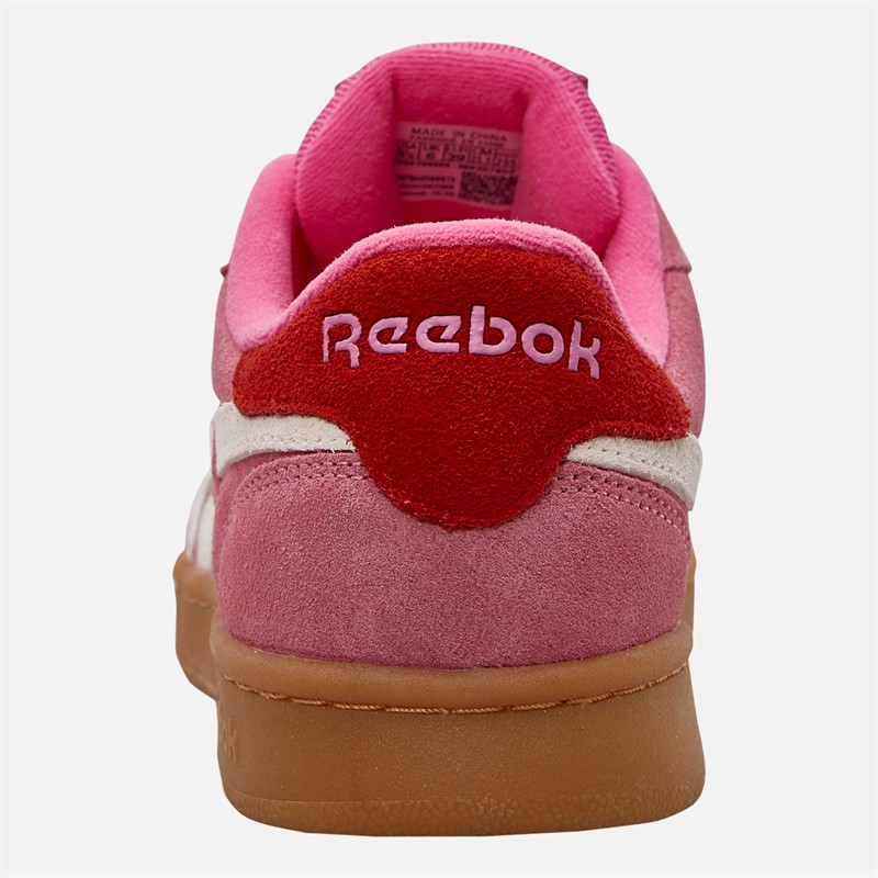 Reebok Womens Forte Lounger Trainers True Pink/Sunset Coral/White