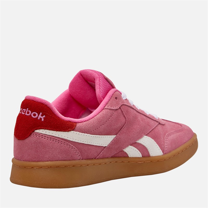 Reebok Womens Forte Lounger Trainers True Pink/Sunset Coral/White