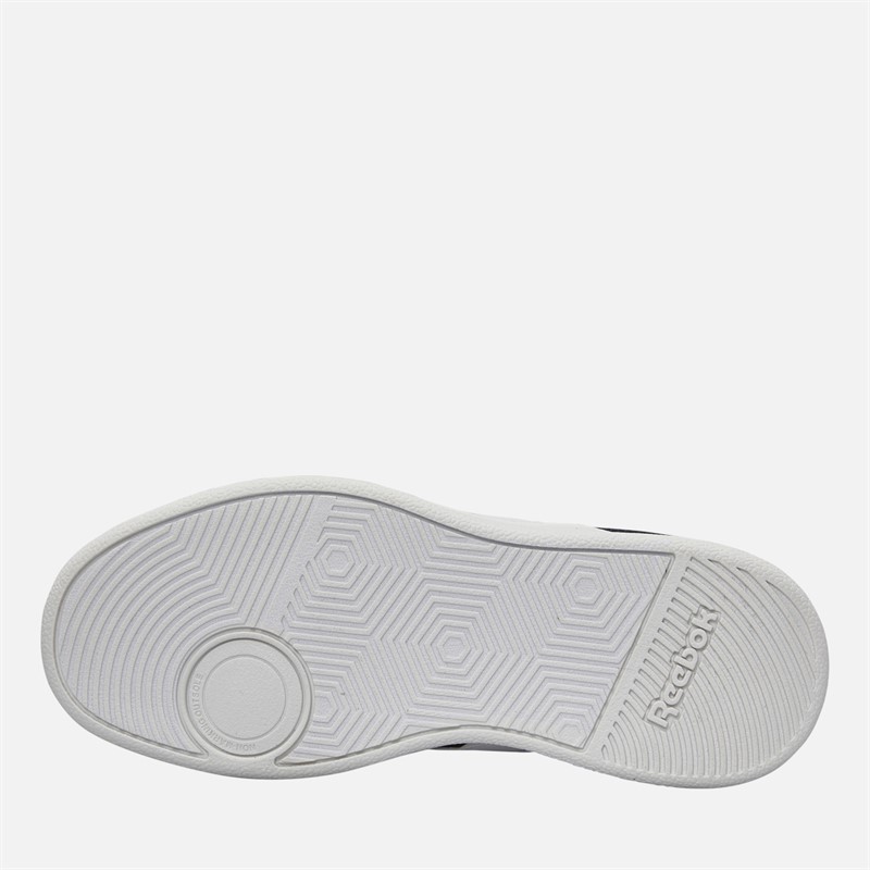 Reebok Boys Court Advance Trainers White/Vector Navy/Glen Green