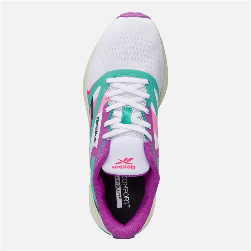 Reebok Womens Energen Tech Plus 2 Neutral Running Shoes Aqua/White/Vintage Chalk