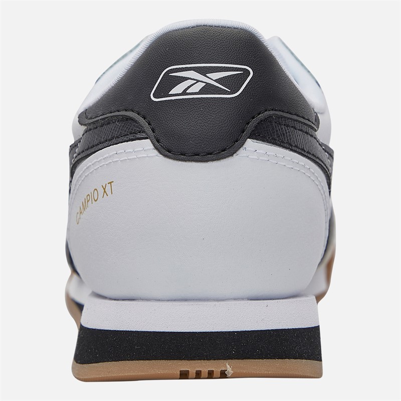 Reebok Junior Campio XT Trainers White/Black/Barely Grey/Gum