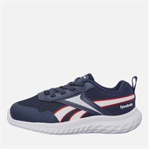 Reebok Infant Rush Runner 5 Elastic Lace Neutral Running Shoes Vector Navy/White/Vector Red