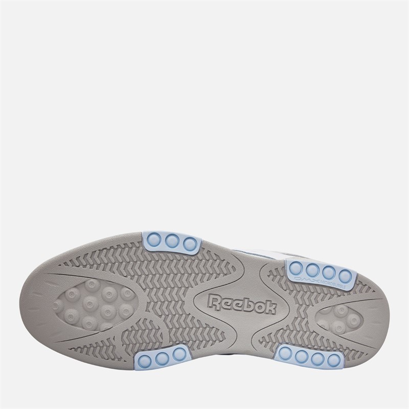 Reebok BB4500 Dmx Retro Basketball Trainers White/Mist Grey/Glass Blue