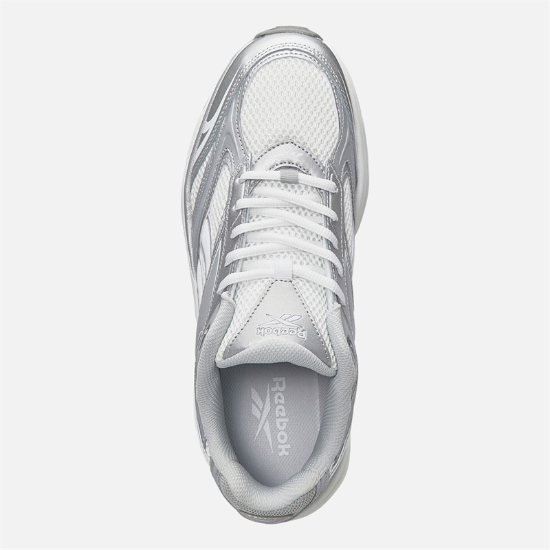 Reebok Mens Belwave Trainers White/Silver/Grey