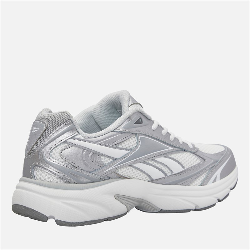 Reebok Mens Belwave Trainers White/Silver/Grey