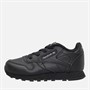 Reebok Infant Classic Leather Trainers Black/Black/Black