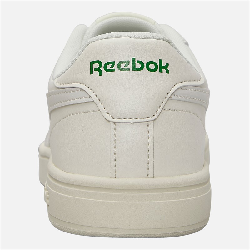 Reebok Mens Court Retro Trainers Chalk/Green/Chalk