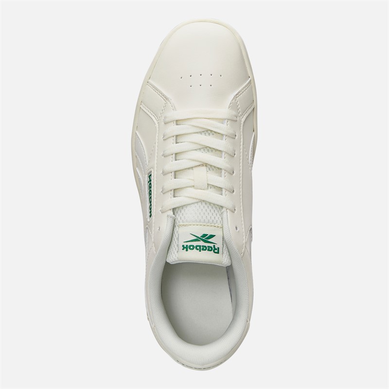 Reebok Mens Court Retro Trainers Chalk/Green/Chalk