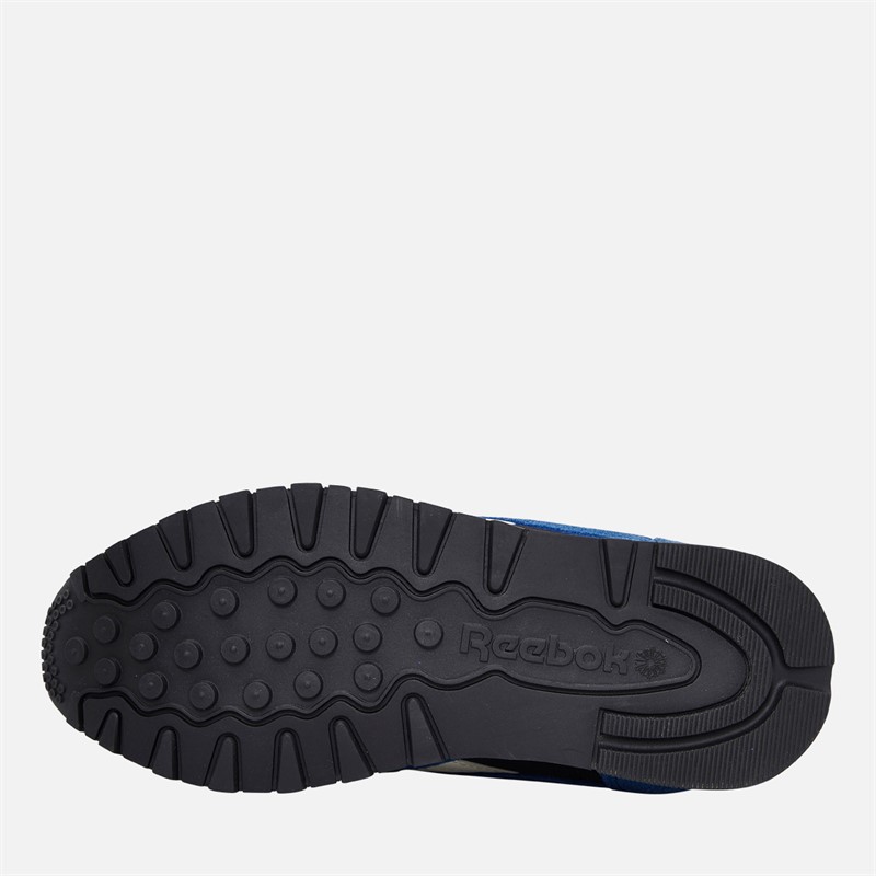 Reebok Junior Classic Nylon Trainers Twilight Blue/Black/Chalk