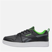 Reebok Junior Boys Royal Prime 2.0 Trainers Black/Grey/Solar Lime