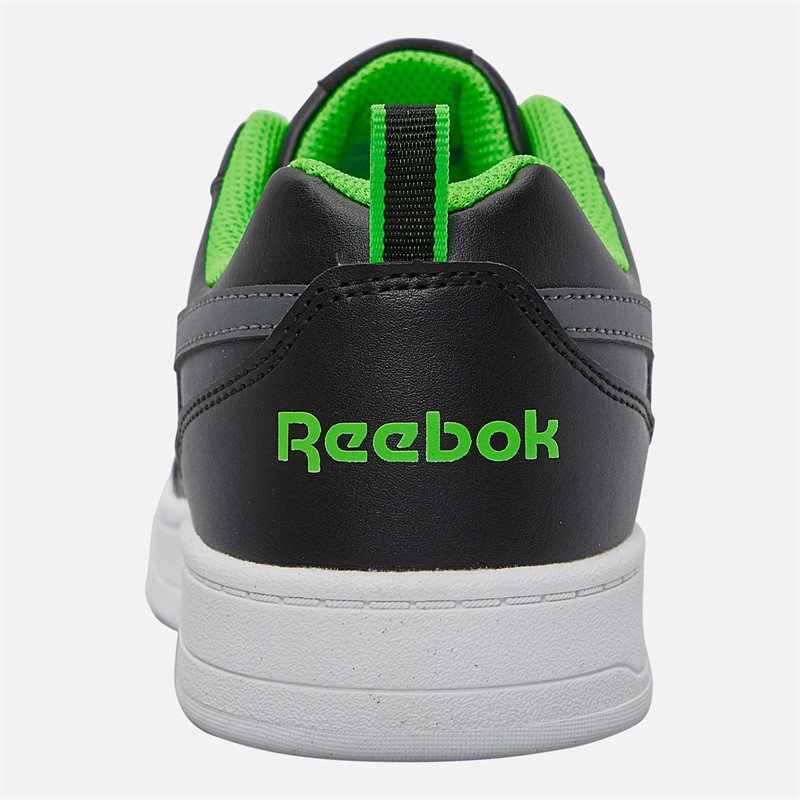 Reebok Junior Boys Royal Prime 2.0 Trainers Black/Grey/Solar Lime