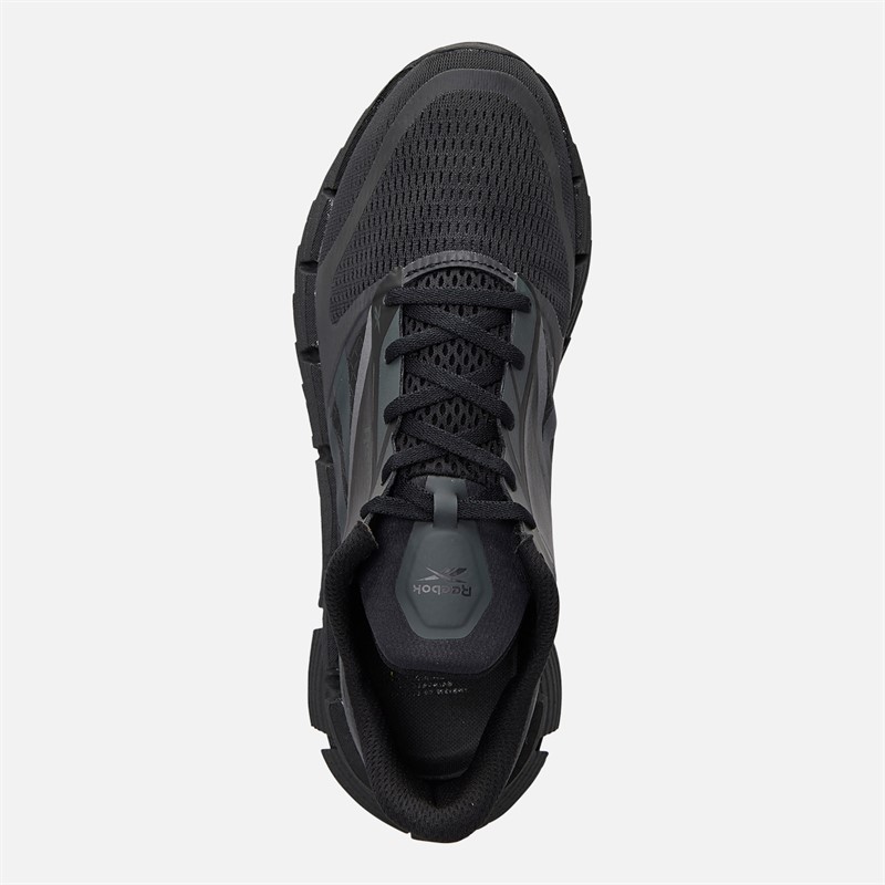 Reebok Mens Floatzig 1 Neutral Running Shoes Black/Black/Black