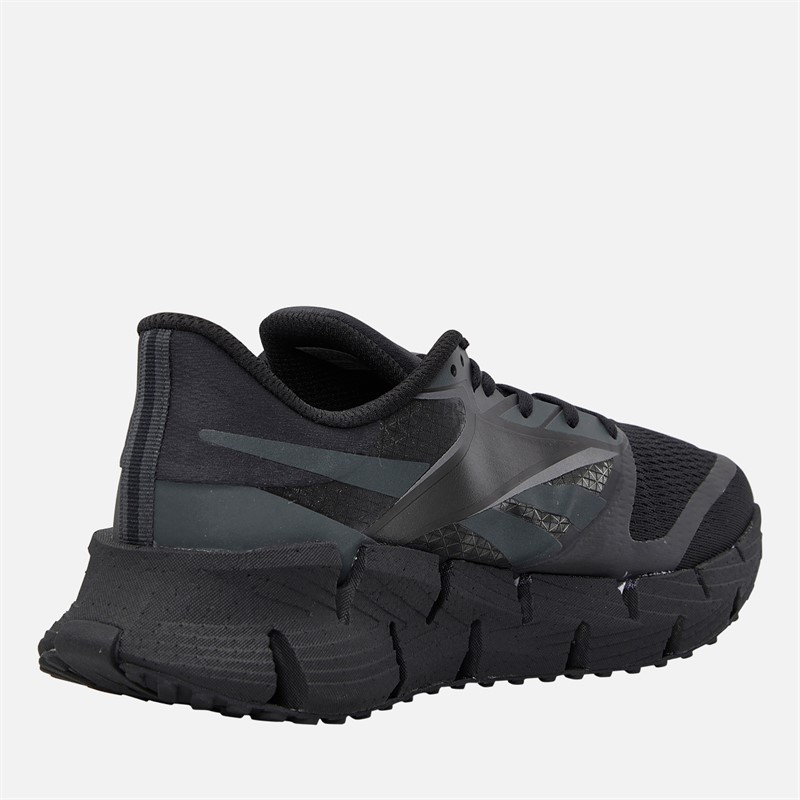 Reebok Mens Floatzig 1 Neutral Running Shoes Black/Black/Black
