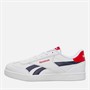 Reebok Junior Smash Edge Trainers White/Vector Navy/Vector Red