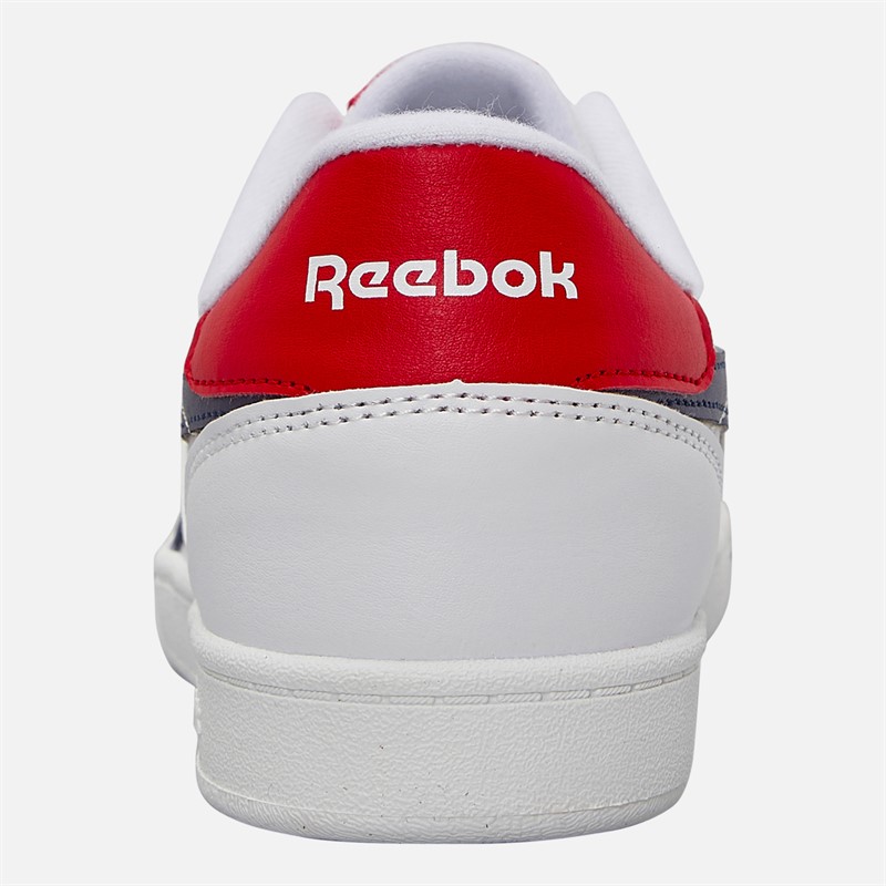 Reebok Junior Smash Edge Trainers White/Vector Navy/Vector Red