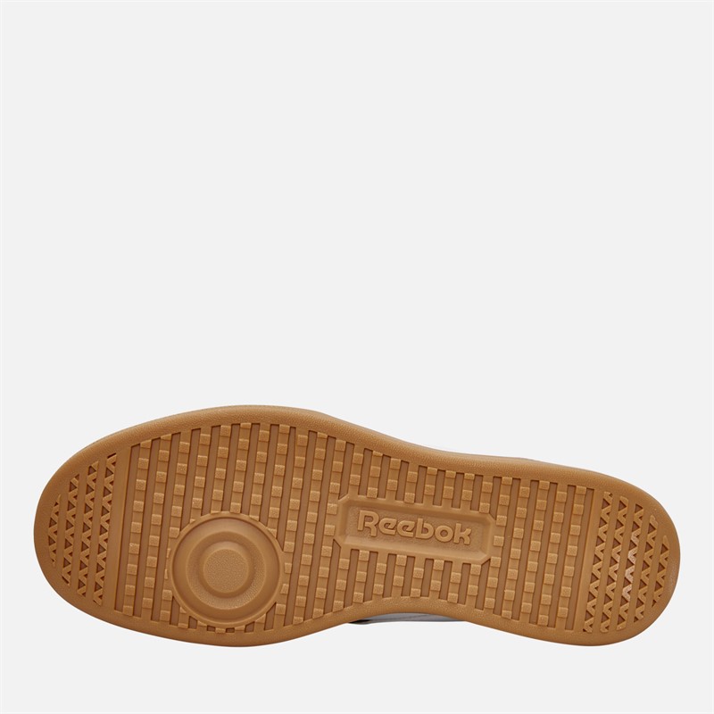 Reebok Mens Smash Edge Trainers White/Black/Gum