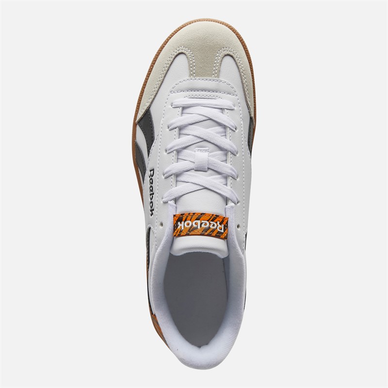 Reebok Mens Smash Edge Trainers White/Black/Gum